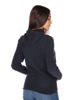 Immagine di ON SPIRIT - PILE BLU CON CAPPUCCIO E FULL ZIP DA DONNA AD01135