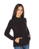 Immagine di ON SPIRIT - PILE NERO CON CAPPUCCIO E FULL ZIP DA DONNA AD01134