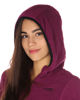 Immagine di ON SPIRIT - PILE VIOLA CON CAPPUCCIO E FULL ZIP DA DONNA AD01134