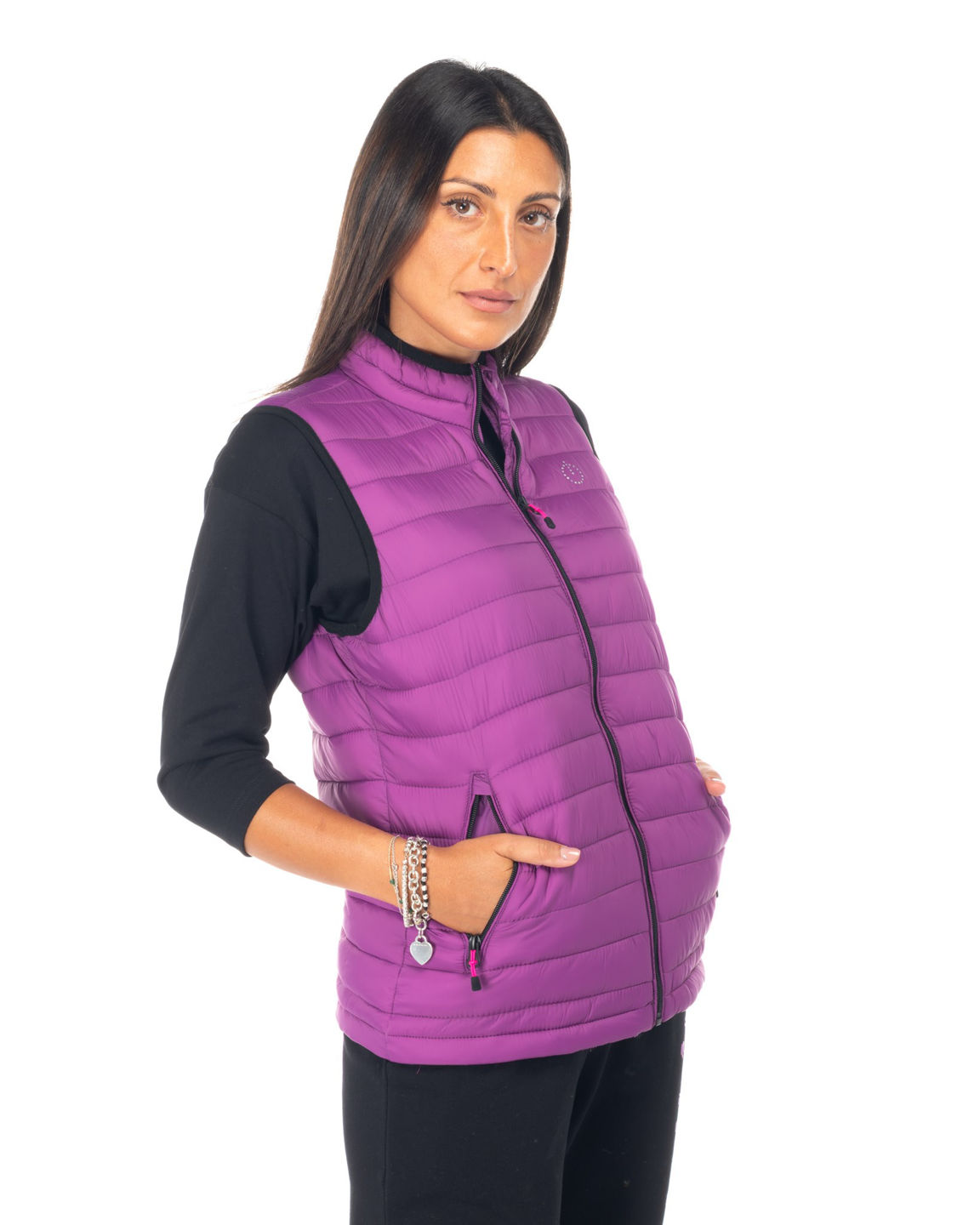 Emilio Pucci Smanicato viola da bambina PV2A12-N0129