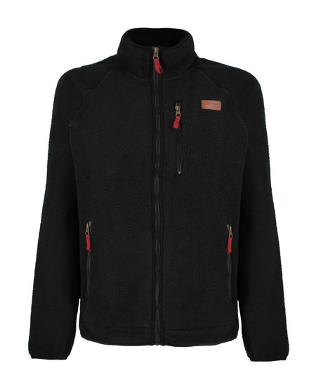 Immagine di ON SPIRIT - PILE NERO  FULL ZIP DA UOMO IN TESSUTO SHERPA