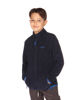 Immagine di ON SPIRIT - MAGLIA MICROPILE BLU FULL ZIP DA RAGAZZO