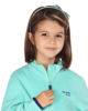 Immagine di ON SPIRIT- MAGLIA MICROPILE VERDE ACQUA FULL ZIP DA BAMBINA