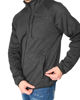 Immagine di ON SPIRIT - Pile nero con zip frontale in tessuto knit polar da uomo - AU01951 CARLO