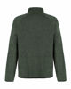 Immagine di ON SPIRIT - Pile verde con zip frontale in tessuto knit polar da uomo - AU01951 CARLO