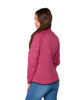 Immagine di ON SPIRIT - Pile da donna fuxia con zip frontale in tessuto knit - AD01537 CLEOFE