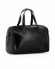 Immagine di LANCETTI - Borsa bauletto nero con parte frontale trapuntatata e dettaglio borchie, tracolla removibile
