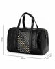 Immagine di LANCETTI - Borsa bauletto nero con parte frontale trapuntatata e dettaglio borchie, tracolla removibile