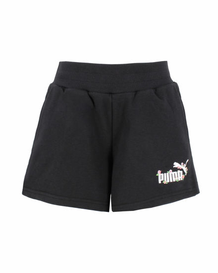 Immagine di PUMA - Pantaloncino BPPO nero da donna con logo floreale - 684775-01