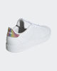 Immagine di ADIDAS ADVANTAGE BASE 2.0 - SCARPA BIANCA CON PATCH MULTICOLOR DA DONNA - IH9196