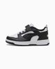 Immagine di PUMA REBOUND V6 LO AC PS - SCARPA BIANCA E NERA, NUMERATA 28/35 - 397419-01