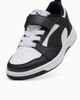 Immagine di PUMA REBOUND V6 LO AC PS - SCARPA BIANCA E NERA, NUMERATA 28/35 - 397419-01