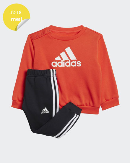 Immagine di ADIDAS - TUTA KIDS BOS LOGO JOG ARANCIONE - IS2518