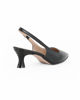 Immagine di MISS GLOBO - Décolleté slingback nera, tacco 5,5CM - MADE IN ITALY