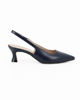 Immagine di MISS GLOBO - Décolleté slingback blu, tacco 5,5CM - MADE IN ITALY