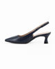 Immagine di MISS GLOBO - Décolleté slingback blu, tacco 5,5CM - MADE IN ITALY