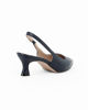 Immagine di MISS GLOBO - Décolleté slingback blu, tacco 5,5CM - MADE IN ITALY