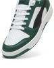 Immagine di PUMA REBOUND V6 LOW - Scarpa bianca, verde e nera - 392328-34