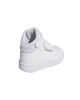 Immagine di ADIDAS - SCARPA BIANCA NEONATO CON CHIUSURA STRAPPO HOOPS MID 3.0 IH7902