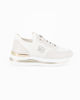 Immagine di RENATO BALESTRA - Scarpa sneakers bianca con soletta estraibile in VERA PELLE