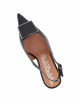 Immagine di RENATO BALESTRA - Décolleté slingback nera con sottopiede in VERA PELLE, tacco 7CM