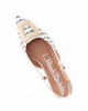 Immagine di RENATO BALESTRA - Ballerina slingback beige intrecciata con sottopiede in VERA PELLE