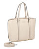 Immagine di RIFLE - Borsa shopping beige con tre scomparti principali, tracolla removibile