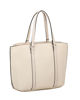 Immagine di RIFLE - Borsa shopping beige con tre scomparti principali, tracolla removibile