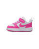 Immagine di NIKE - SCARPA COURT BOROUGH LOW TD RECRAFT BIANCA E FUXIA, NUMERATA 19,5/27 - DV5458/123