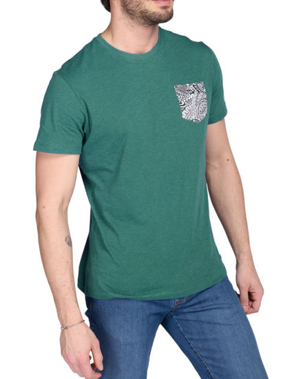 Immagine di TSHIRT MANICA CORTA FIAMMATA C/TASCHINO