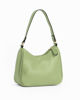 Immagine di CORTINA POLO STYLE - Borsa a spalla verde con dettaglio borchie, tracolla removibile
