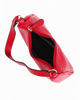 Immagine di CORTINA POLO STYLE - Borsa a spalla rossa con dettaglio borchie, tracolla removibile
