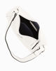 Immagine di CORTINA POLO STYLE - Borsa a spalla bianca con dettaglio borchie, tracolla removibile