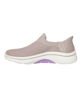 Immagine di SKECHERS SLIP-INS GO WALK ARCH FIT 2.0 VAL - Scarpa taupe con tomaia in maglia senza lacci