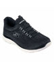 Immagine di SKECHERS SUMMITS - FUN FLARE - Sneakers nera con tomaia in mesh e lacci elasticizzati