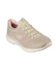 Immagine di SKECHERS SUMMITS - FUN FLARE - Sneakers taupe con tomaia in mesh e lacci elasticizzati