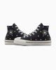 Immagine di CONVERSE -  Sneaker platform in tela nera con pois colorati - CHUCK TAYLOR ALL STAR