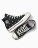 Immagine di CONVERSE -  Sneaker platform in tela nera con pois colorati - CHUCK TAYLOR ALL STAR