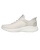 Immagine di SKECHERS SLIP-INS - BOBS SPORT SQUAD CHAOS - Sneakers beige con tomaia in maglia e lacci elasticizzati