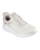 Immagine di SKECHERS SLIP-INS - BOBS SPORT SQUAD CHAOS - Sneakers beige con tomaia in maglia e lacci elasticizzati