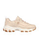 Immagine di SKECHERS - D'LITES - GOOD NEUTRAL - Sneakers beige con soletta memory foam