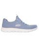 Immagine di SKECHERS - SUMMITS - SUMMER BLUSH - Sneakers azzurra con tomaia in mesh