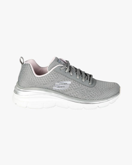 Immagine di SKECHERS - Fashion Fit - Bold Boundaries - Sneakers argento con soletta in memory foam