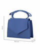 Immagine di NARDINI - Clutch blu con patta