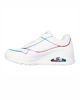 Immagine di SKECHERS - UNO - ELECTRIC LINES - Sneakers bianca con dettagli multicolor