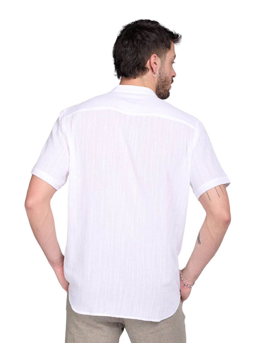 Camicia A Compressione Mezza Manica Unisex Champro CJ2AWXL - Taglia XL, Bianco