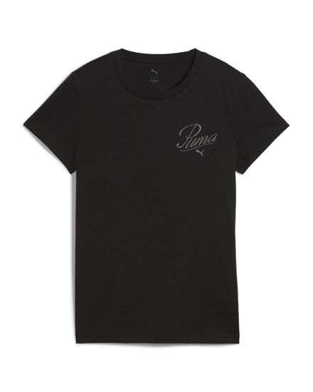 Immagine di PUMA - T-SHIRT SCRIPT NERA DA DONNA 684982-01