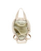 Immagine di ENRICO COVERI - Borsa shopping beige con doppi manici di due misure