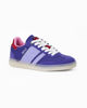 Immagine di RIFLE - Sneakers viola da donna con patch posteriore rossa e lacci