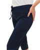 Immagine di KEY UP - PINOCCHIETTO BLU CON TASCHE IN JERSEY ELASTICIZZATO DA DONNA